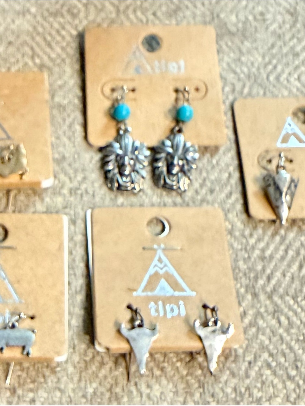 Alpi Drop Earrings Lot— Silver-Tone